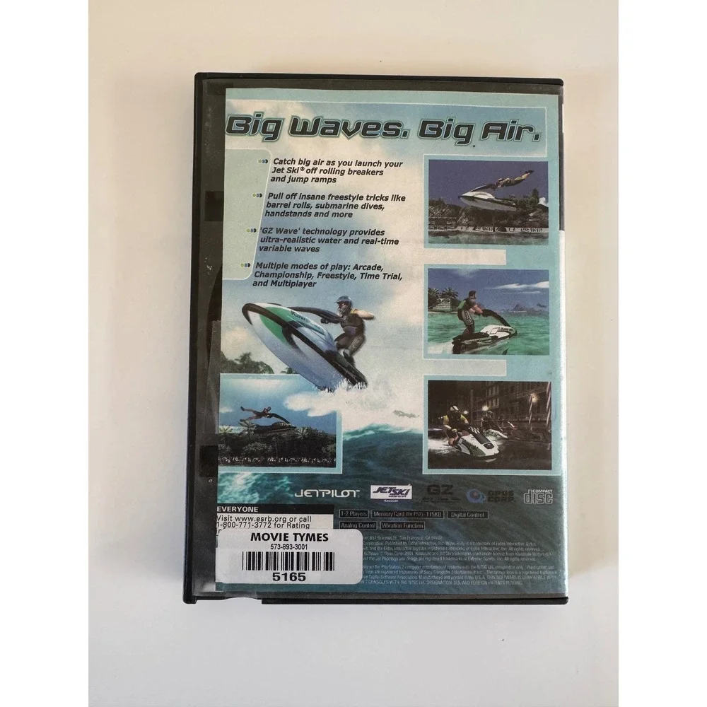 Wave Rally Sony PlayStation 2 PS2 Kawasaki Jet Ski Racing Game SLUS 20212